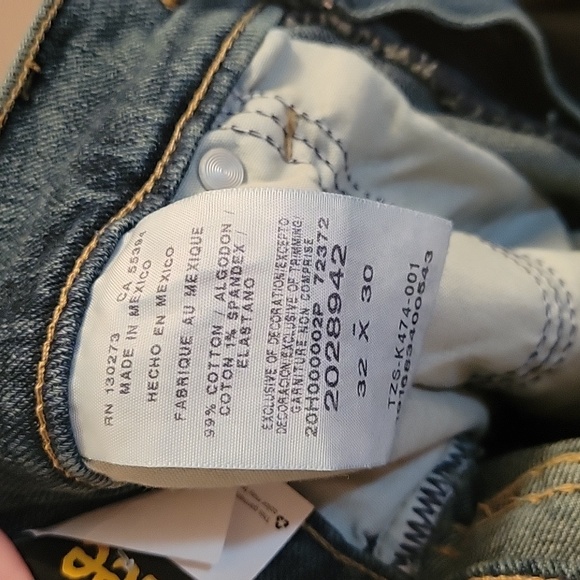 Lee comfort stretch blue jeans 32x30 - Picture 8 of 8